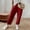 Red women cargo pants with pockets a1, variant on Cagogo Women's Cargo Trousers with Pockets Elastic Waist Casual Loose Ankle Pants Summer Travel Lounge Pants Drawstring Relaxed Fit Vacation Streetwear, Green M
