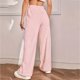 thumbnail image 4 of Gibobby leggings afelpados para mujer Otoño e Invierno nuevo Color sólido moda felpa suelta terciopelo calmante cálido Casual Pantalones rectos mujeres（Rosa， L), 4 of 5