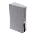 thumbnail image 1 of Funda a prueba de polvo para funda protectora de consola PS5 (tela de hormiga vertical gris), 1 of 8
