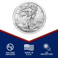 thumbnail image 3 of Cápsulas para monedas OnFireGuy de 40,6 mm para Silver Eagles de 1 oz, 3 of 6