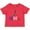 Red, variant on Inktastic France Eiffel Tower Flag in Text Boys or Girls Baby T-Shirt
