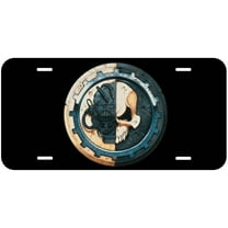 Mechanicus Novelty Car Auto License Plate