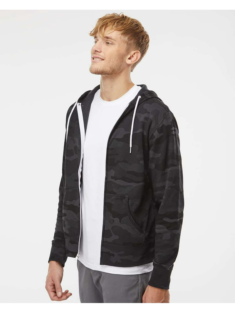 Independent Trading Co. Unisex Lightweight Full-Zip Hooded