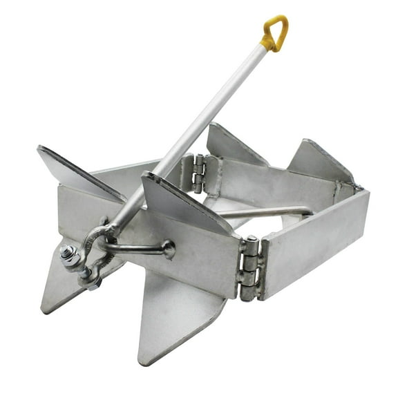 Extreme Max 3006.6652 BoatTector Zinc-Plated Cube Anchor (Box Style) - 19 lbs.
