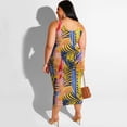 thumbnail image 3 of AURA Women Plus Size Two Piece Dress Set Floral Print Casual Summer Outfit Sleeveless Vacation Wear, 3 of 4