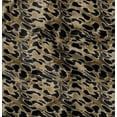 thumbnail image 1 of Soimoi Brown Cotton Cambric Fabric Leopard Animal Skin Printed Fabric 1 Yard 56 Inch Wide, 1 of 6