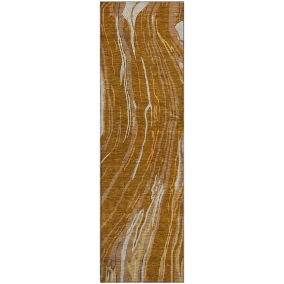 Dalyn Rugs Premium Machine Washable Mayfield AMF1037 Paprika 2'3" x 7'6" Runner Rug
