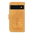 thumbnail image 4 of SaniMore for Google Pixel 7 Pro 6.7" Magnetic Wallet Case, PU Leather Case with Card Slot Kickstand & Wrist Strap Shockproof Protective Case for Google Pixel 7 Pro Women Men, Yellow, 4 of 8
