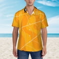 thumbnail image 2 of Bingfone Men's Short Sleeve Button Down Shirts Hawaiian Happy Halloween Printed Beach Shirt, 2 of 7
