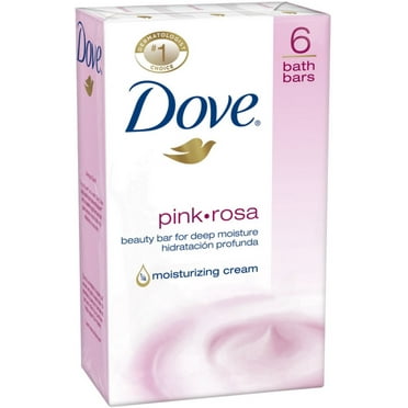 Dove Beauty Bars, Pink, 4.25 oz bars, 6 ea (Pack of 3)