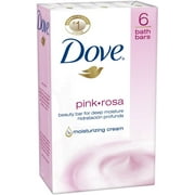 Dove Beauty Bars, Pink, 4.25 oz bars, 6 ea (Pack of 3)