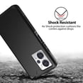 thumbnail image 5 of TJS for Cricket Outlast 5G 2024 / AT&T Motivate Pro 5G 2024 Phone Case, with Tempered Glass Screen Protector, Magnetic Support Dual Layer Shockproof Drop Protection Impact Cover (Black), 5 of 6