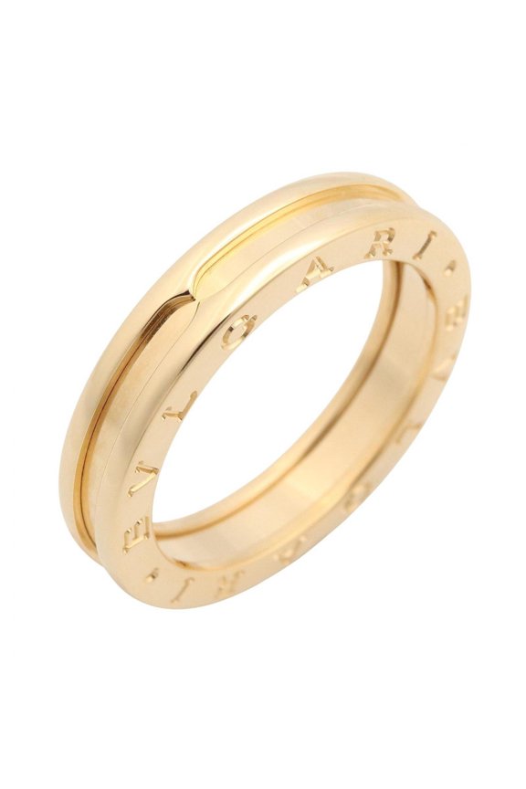 Pre-Owned Bulgari BVLGARI B-zero1 Ring, 1-band ring, 18K (yellow gold), men's and women's, gold...