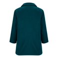 thumbnail image 6 of GILIGEGE Women's Oversized Solid‑Color Blazer Jacket,Long‑Sleeve Lapel‑Collar Button‑Down Suit Outerwear with Side Pockets,Trendy Business‑Casual Dressy Coat for Office Work Daily Blackish Green L, 6 of 8