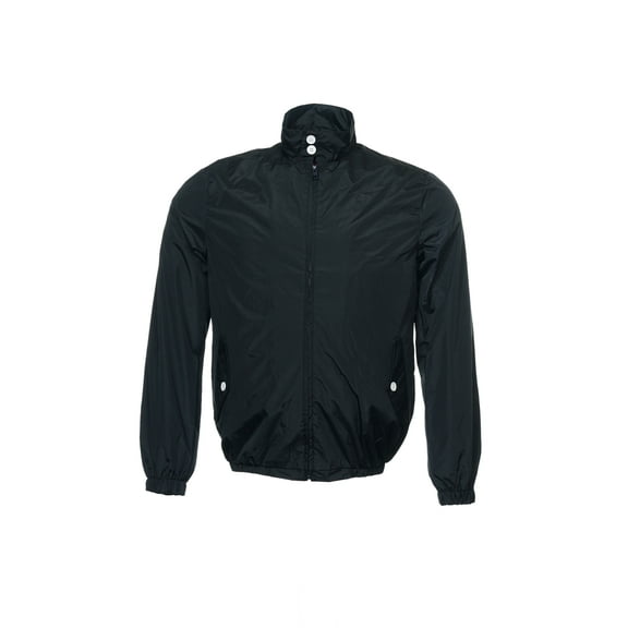 French Connection Black Windbreaker , Size Large