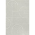 thumbnail image 6 of nuLOOM Liliya Modern Geometric Machine Washable Area Rug, 8' 10" x 12', Liliya Light Grey, 6 of 9