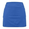 thumbnail image 5 of Kovlvoll Shorts for Women Plus Size Elastic Mid-Waist Casual Solid Color Shorts Bottom Skirt Pants, 5 of 5