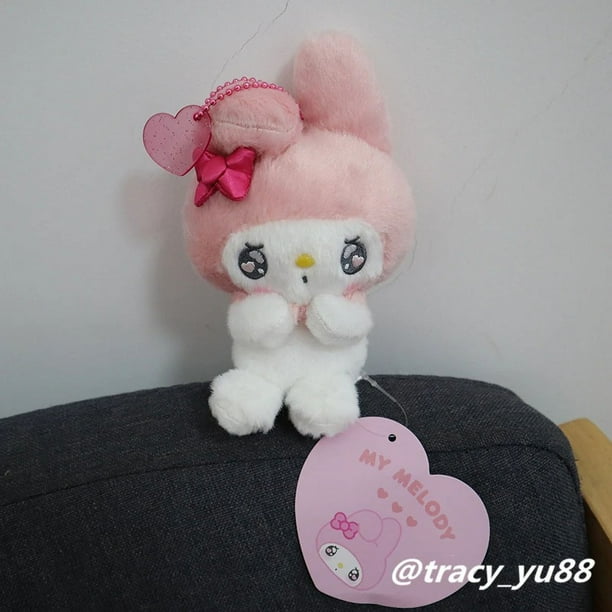 Sanrio Kuromi-monedero De My Melody Cinnamoroll para niños, Kawaii Plushies Boneca, Chaveiro Bonito, presentadores De Natal