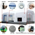 thumbnail image 3 of GORILLASPRO Inflatable Paint Booth 33X20X15Ft Inflatable Spray booth More Durable Portable Blow Up Painting Tent With 2 Big Blowers, 3 of 12