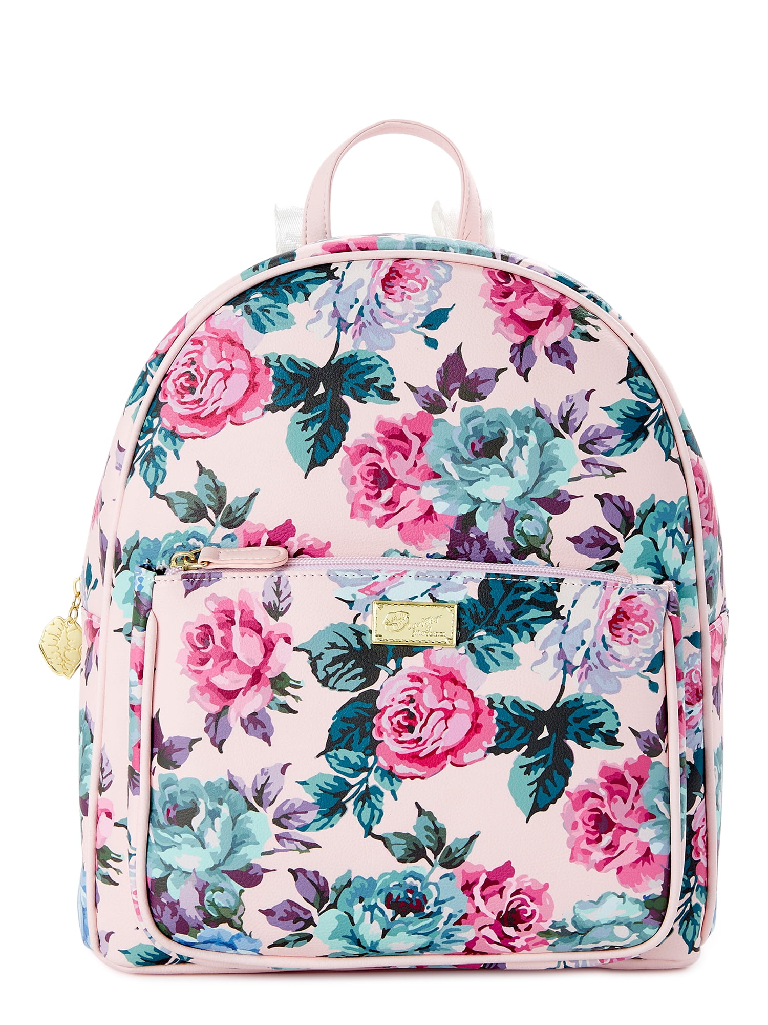 Betsey Johnson Mini Small Convertible Travel Backpack Purse Bookbag Tote Bag 