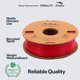 thumbnail image 3 of Creality Ender Filamento Para Impresora 3D Pla (Pro) Naranja De 1,75 Mm, Carrete De 1 Kg (2,2 Libras) De Diámetro, Precisión 0,03 Mm, Filamento De Impresión Suave, Color Rojo, 3 of 5