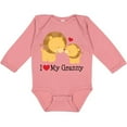 thumbnail image 3 of Inktastic I Love My Granny Boys or Girls Long Sleeve Baby Bodysuit, 3 of 5
