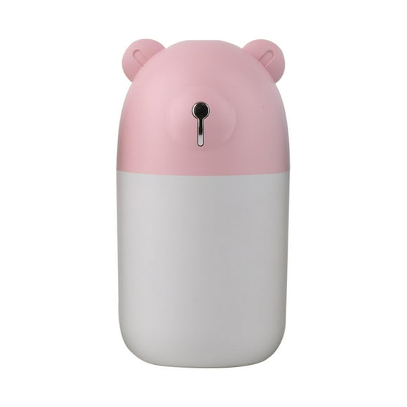 Humidificador de niebla fría Sunnimix 280 ml 7 configuraciones de temporizador Rosa