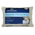 thumbnail image 1 of Sertapedic Sherpa Soft Pillow - Cream, 1 of 2
