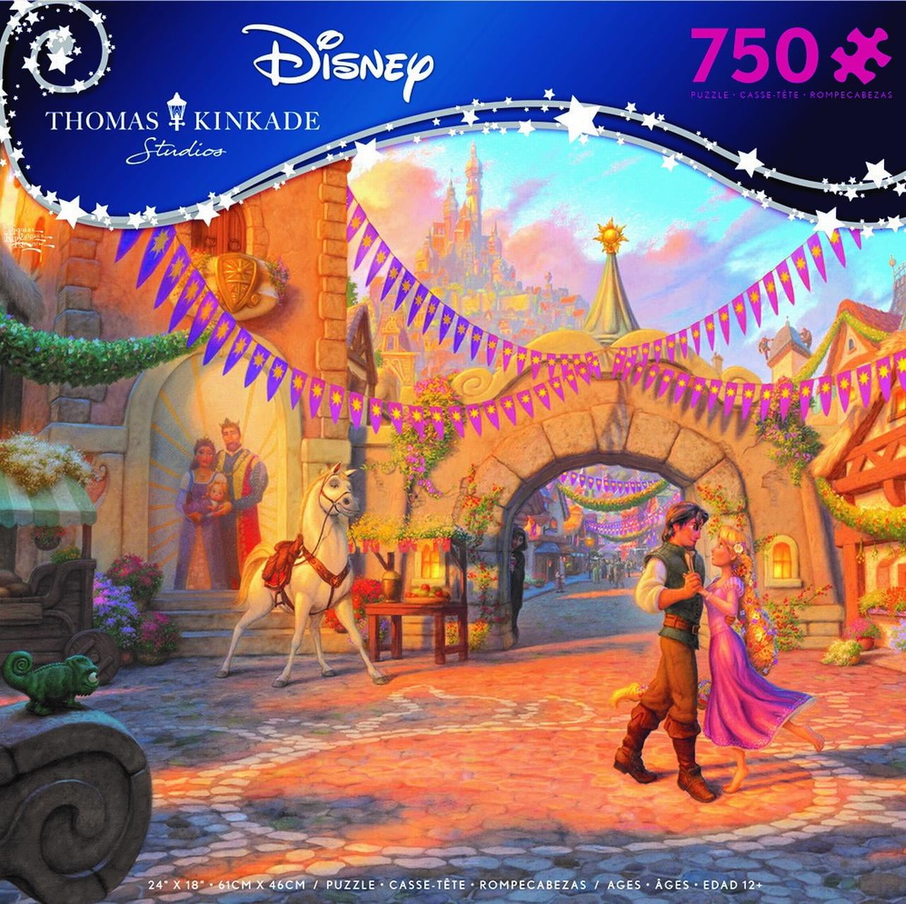 290329 for sale online Ceaco Thomas Kinkade The Disney Collection Tangled 750 Piece Jigsaw Puzzle 