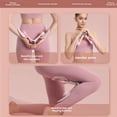 thumbnail image 3 of Pink Adjustable Leg & Pelvic Trainer with Counting Function - Versatile Kegel Exerciser for Inner Thighs, Hamstrings & Pelvic Floor, Portable Home Gym Equipment for Strength, Flexibility & Full-Body, 3 of 6