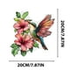 thumbnail image 3 of Adornos colgantes, regalos de decoración, decoración colgante de colibrí, adorno colgante de acrílico para jardín y patio, colibrí e hibisco, 3 of 7