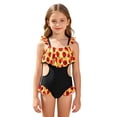 thumbnail image 5 of Hihipz One Piece Swimsuit for Toddler Girl Ladybug Print Ruffle Swimming Suits, 5 of 9