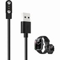 thumbnail image 1 of ccwmincc [1 Pack] for HOMOGO K51 1.96 Inch SmartWatch Charger, Magnetic Replacement USB Charging Cable Compatible with K51 Smart Watch Accessories.(Black), 1 of 1