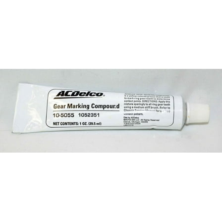 ACDelco 10-5055, Gear Marking Compound, 1 oz Tube - Yellow
