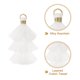 thumbnail image 3 of 10Pcs Mini Borlas Tri-Layered de 1.6" Charm de Bolsa Bohemio Llavero para Proyectos DIY (Blanco), 3 of 7