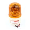 thumbnail image 1 of Unique Bargains DC 24V 10W Industrial Safety Rotary Flash Warning Light Beacon Lamp Orange, 1 of 4