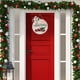thumbnail image 5 of Letrero navideño de madera para puerta delantera, decoración colgante para puerta delantera, vacaciones de Navidad, Año Nuevo, porche de casa, 5 of 5