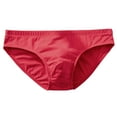 thumbnail image 2 of rygai Adult Man Briefs Stretchy Breathable Male Underwear for Daily Life ,Red 2XL, 2 of 8