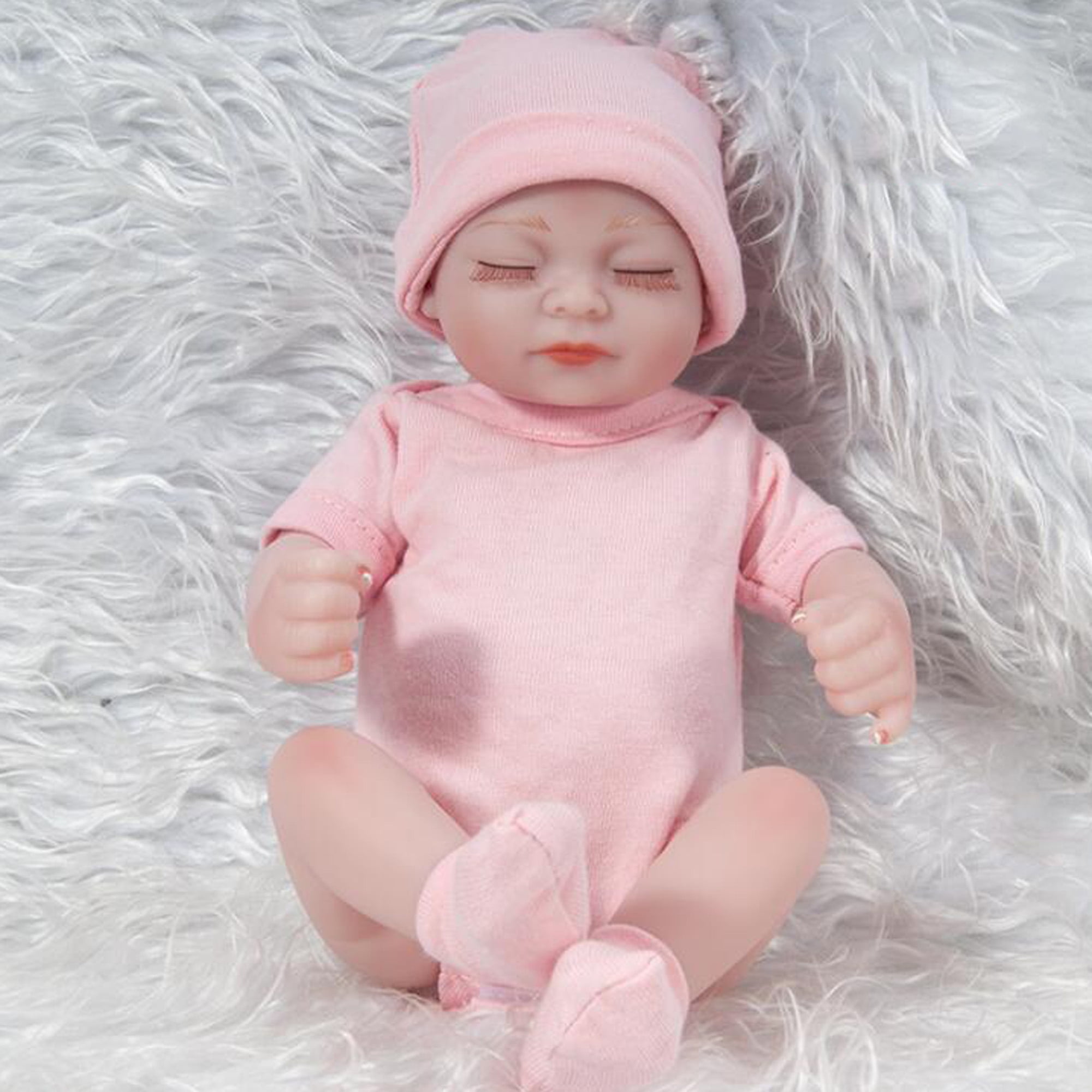 NK HOME Reborn Baby Doll Toddler Dolls Handmade Lifelike Baby Solid