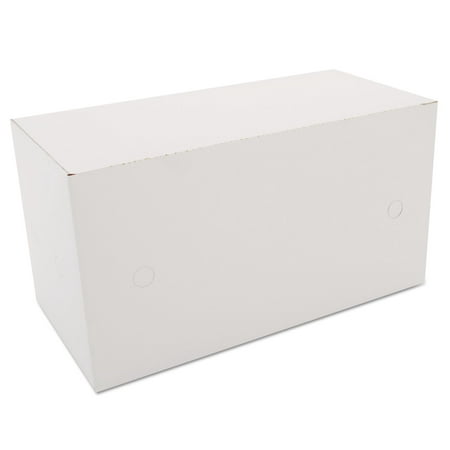 Sausage And Meat-Patty Boxes, 1-Compartment, 10 X 5 X 5 3/8, White,