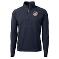 thumbnail image 2 of Men's-Cutter & Buck  Navy FC Cincinnati Adapt Eco Knit Hybrid Recycled Raglan Quarter-Zip Top, 2 of 3
