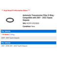 thumbnail image 2 of Automatic Transmission Filter O-Ring - Compatible with 2001 - 2022 Toyota Sequoia 2002 2003 2004 2005 2006 2007 2008 2009 2010 2011 2012 2013 2014 2015 2016 2017 2018 2019 2020 2021, 2 of 2