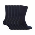 thumbnail image 1 of Sock Snob - 6 Multipack Chaussettes d'École Unies pour Enfants / Garçons et Filles / 3 Tailles / Chaussettes Riches en Coton, 1 of 2