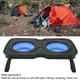 thumbnail image 3 of Tazones De Perros Elevados Plegables Con Soporte, ABS, PP, TPE, Portátil, Fácil De Limpiar, Tazones Para Perros Dobles Dobles, Para Mascotas Pequeñas Y Medianas, Suministros De, 3 of 7