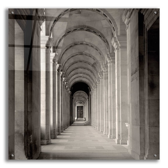 Epic Art 'Paris 27' by Alan Blaustein Acrylic Glass Wall Art, 36"x36"