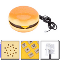 thumbnail image 3 of Funny Gadgets Emulational Hamburger Telephone Wire Landline Phone Cheeseburger Phone for Home Office Hotel Decoration, 3 of 8