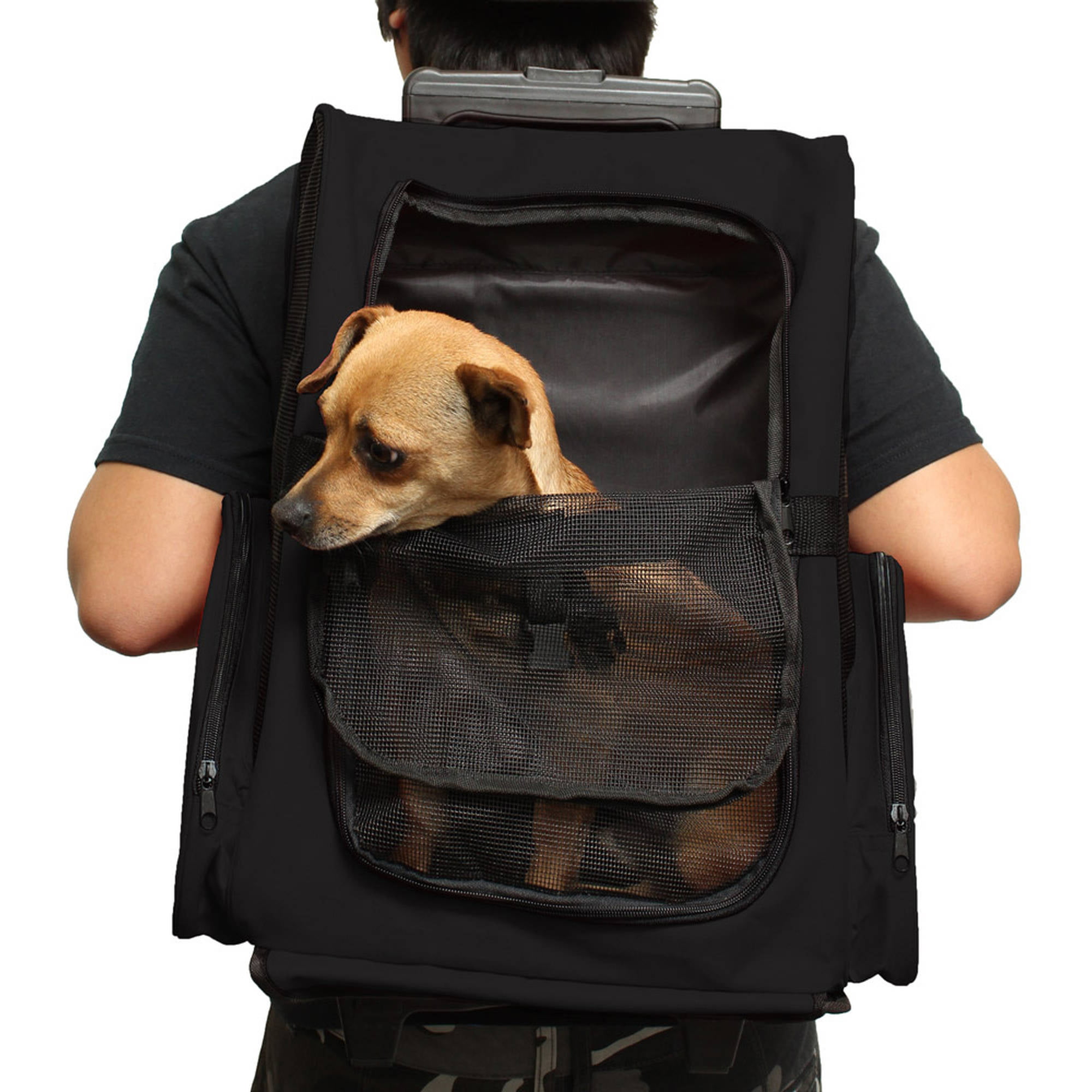 mens dog carrier bag
