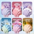 thumbnail image 5 of Relaxing Seashell Bath Bombs for Aromatherapy and Softening 6 Pack Rose Scented Powder for Spa Experience, 5 of 5