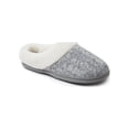 thumbnail image 2 of Dearfoams Cozy Comfort Women's Cable Knit Clog Slippers, 2 of 7