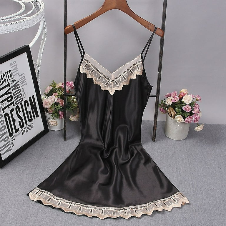 Plus Size Pajama Set Women Fashion Charming Close Tops Lace